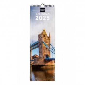 CALENDARIO PARED FINOCAM 2025 15X48 LONDON