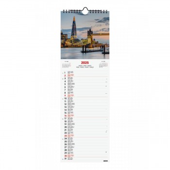 CALENDARIO PARED FINOCAM 2025 15X48 LONDON