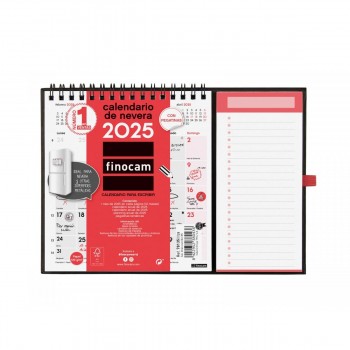 CALENDARIO ESCRIBIR IMAN FINOCAM  XS 2025