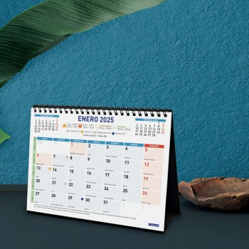 CALENDARIO SOBREMESA FINOCAM COLOR ESCRIBIR S 21X15 2025