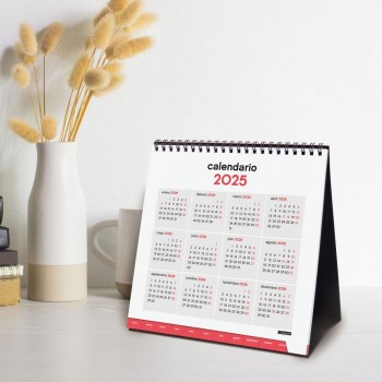 CALENDARIO SOBREMESA FINOCAM ESCRIBIR PESTAÑAS S 2025