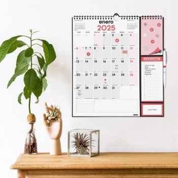 CALENDARIO PARED FINOCAM ESCRIBIR PLUS 2025