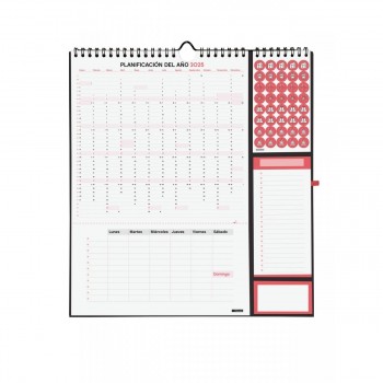 CALENDARIO PARED FINOCAM ESCRIBIR PLUS 2025