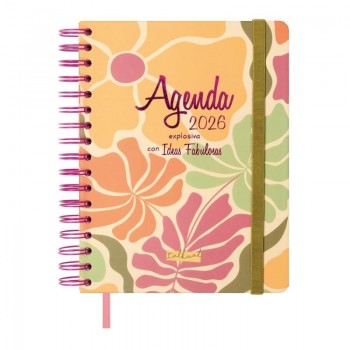 AGENDAS ANUALES 2026 TALKUAL IDEAS 155X210 SEMANA VISTA