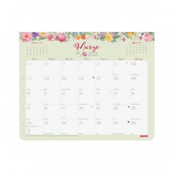 CALENDARIO PARED IMAN FINOCAM DESIGN ESCRIBIR 25X20 2025