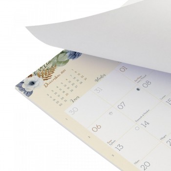 CALENDARIO PARED IMAN FINOCAM DESIGN ESCRIBIR 25X20 2025