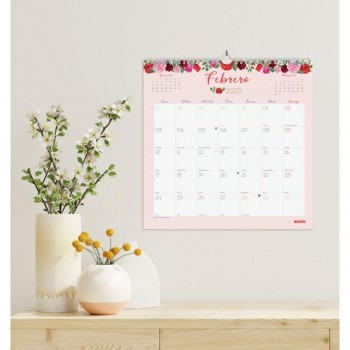 CALENDARIO PARED FINOCAM DESIGN ESCRIBIR 30X30 2025