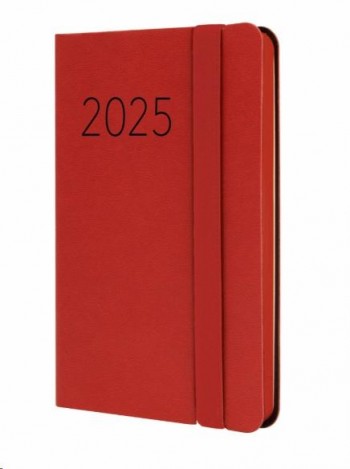 AGENDA ANUAL 2025 FINOCAM LISA F2 82X127 SVH ROJO