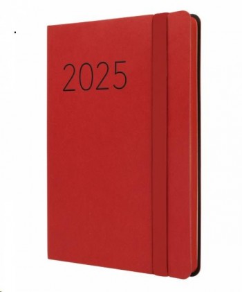 AGENDA ANUAL 2025 FINOCAM LISA F4 118X168 SVH ROJO