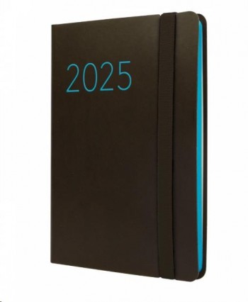 AGENDA ANUAL 2025 FINOCAM LISA F4 118X168 SVH NEGRO