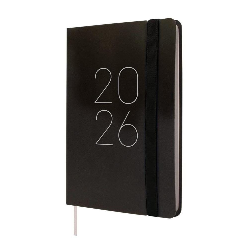 AGENDA ANUAL 2026 FINOCAM LISA F4 118X168 SVH NEGRO
