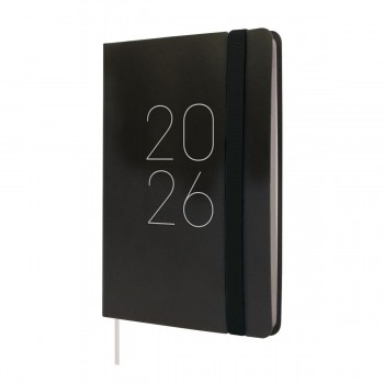 AGENDA ANUAL 2026 FINOCAM LISA F4 118X168 SVH NEGRO