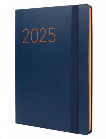 AGENDA ANUAL 2025 FINOCAM LISA F5 148X210 SVV AZUL