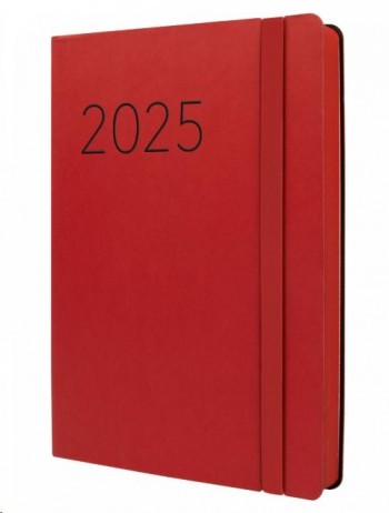 AGENDA ANUAL 2025 FINOCAM LISA F5 148X210 1DP ROJO