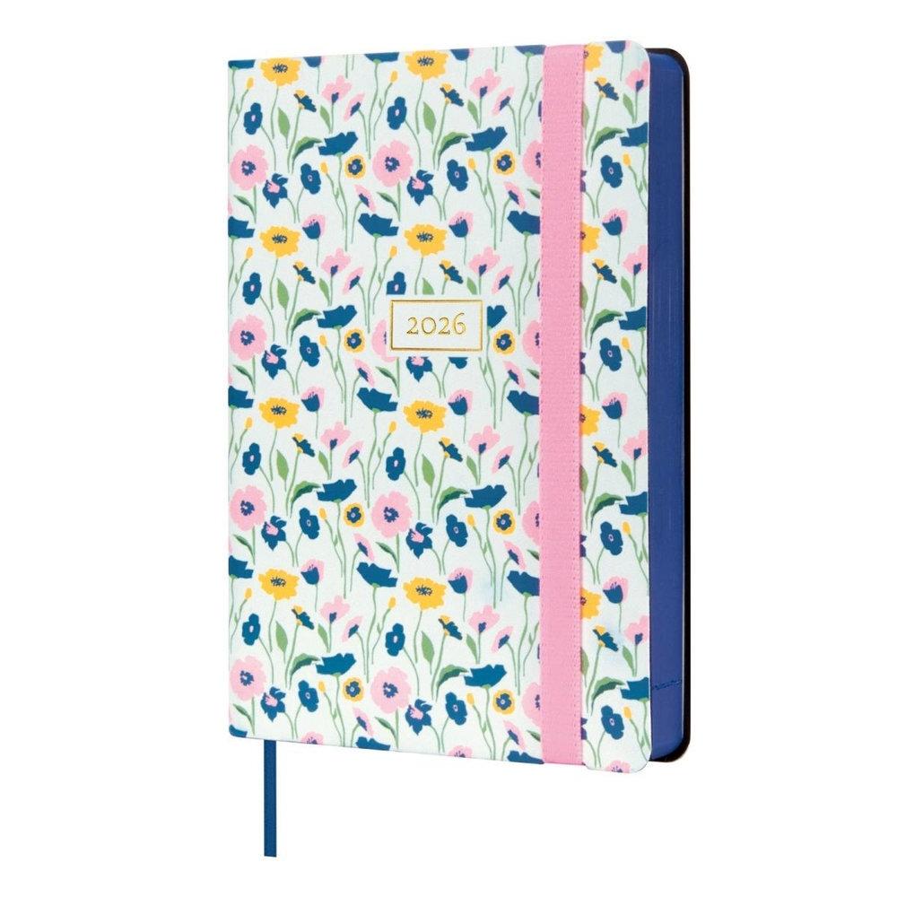 AGENDA ENCUADERNADA ANUAL 2026 FLEXIBLE JOY F4 1DP 2026 FIONA+  118x168 mm