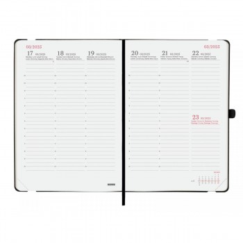 AGENDA ANUAL 2025 FINOCAM CAPRI FA5 148X210 SVV NEGRO