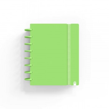 CUADERNO INGENIOX FOAM A5 80H CUADRICULA VERDE PASTEL