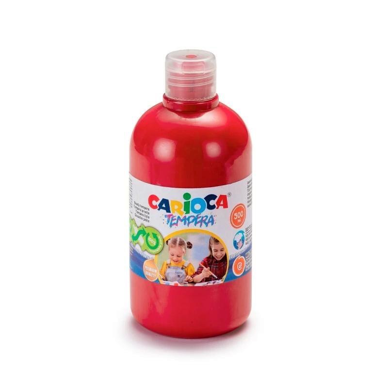 TEMPERA CARIOCA 500 ML. ROJO