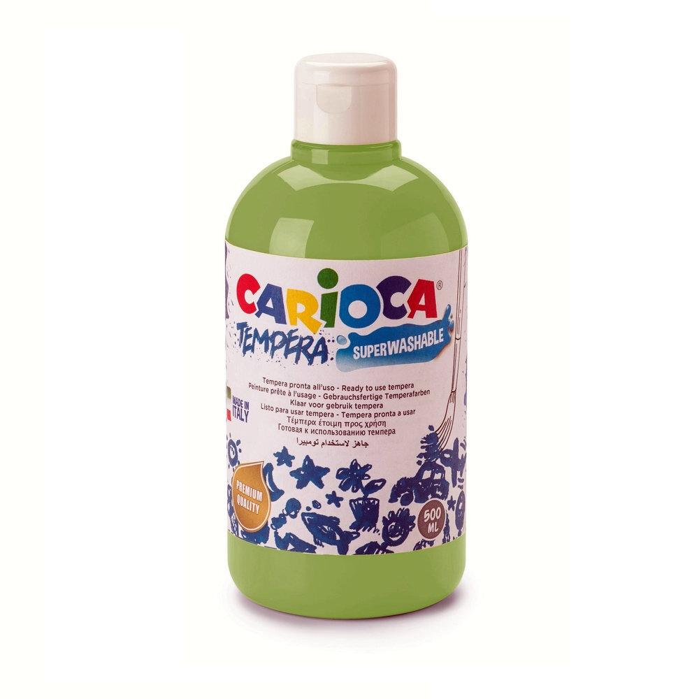 TEMPERA CARIOCA 500 ML. VERDE CLARO