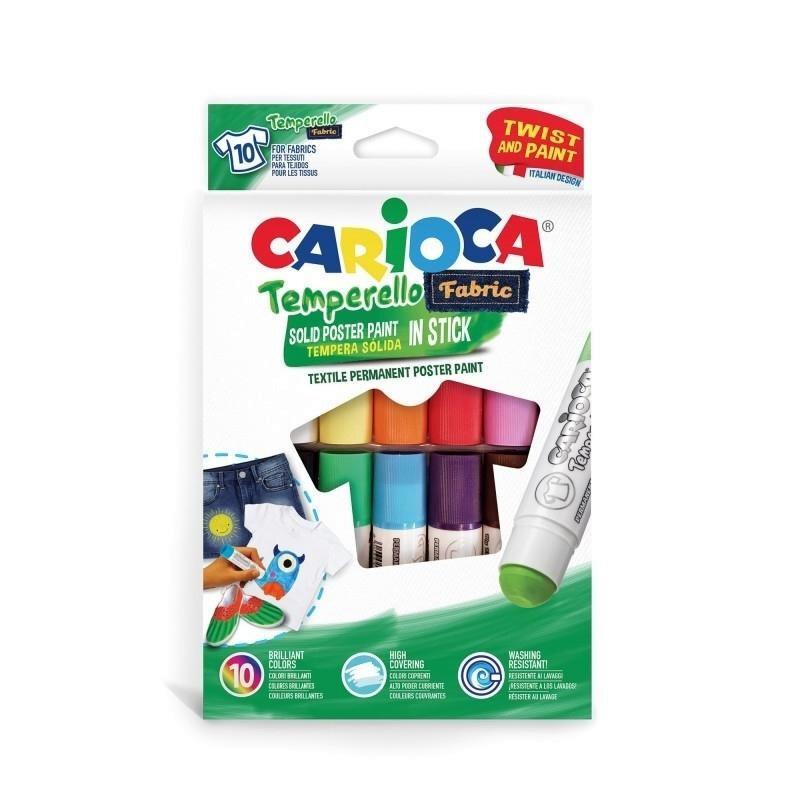 TEMPERA SOLIDA TELA CARIOCA 10 COLORES