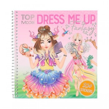 CUADERNO COLLAGE DRESS ME UP TOPMODEL