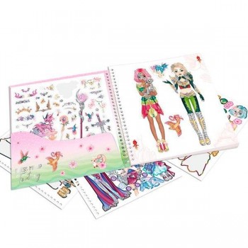 CUADERNO COLLAGE DRESS ME UP TOPMODEL