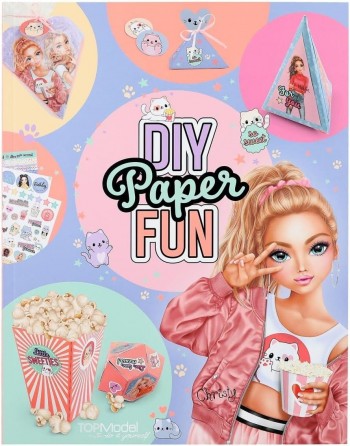 DIY PAPER FUN BOOK CUTIE STAR TOPMODEL