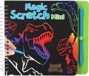 MAGIC SCRATCH BOOK DINO WORLD