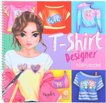 CUADERNO PARA COLOREAR T-SHIRT DESIGNER