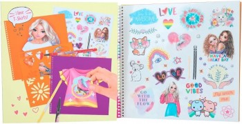 CUADERNO PARA COLOREAR T-SHIRT DESIGNER