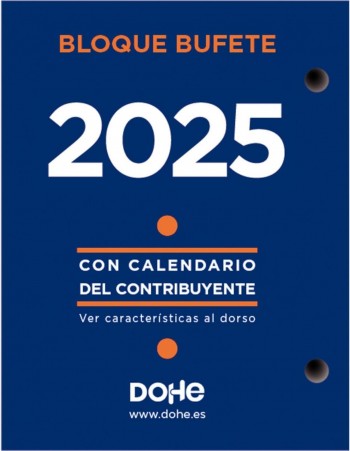 TACO CALENDARIO ECONOMICO 2025 8,3X11