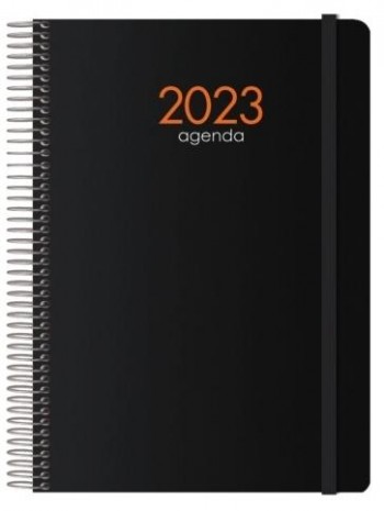 AGENDA ANUAL DOHE 2025 15X21 D/P SYNCRO NEGRO