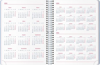 AGENDA ANUAL DOHE 2025 15X21 D/P SYNCRO AZUL