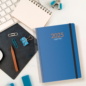 AGENDA ANUAL DOHE 2025 15X21 D/P SYNCRO AZUL