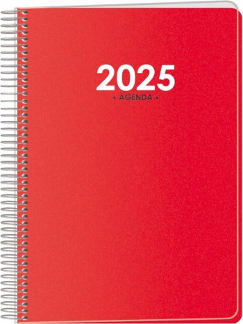 AGENDA ANUAL DOHE 2025 15X21 D/P METROPOLI ROJO