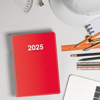 AGENDA ANUAL DOHE 2025 15X21 D/P METROPOLI ROJO