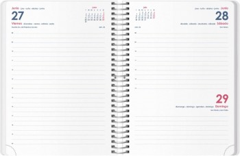 AGENDA ANUAL DOHE 2025 15X21 D/P METROPOLI AZUL