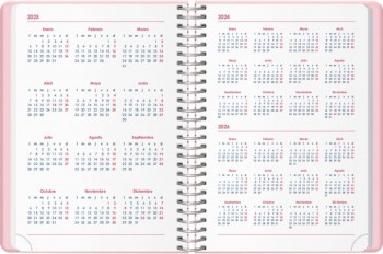 AGENDA ANUAL DOHE 2025 12,5X18 D/P GLOSS ROSA