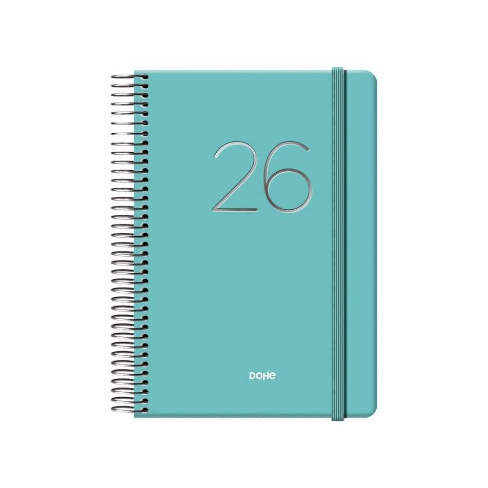 AGENDA ANUAL DOHE 2026 12,5X18 D/P GLOSS VERDE