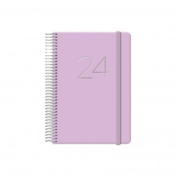 AGENDA ANUAL DOHE 2025 12,5X18 D/P GLOSS MORADO