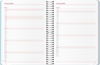 AGENDA ANUAL DOHE 2025 15X21 D/P MEMPHIS VERDE