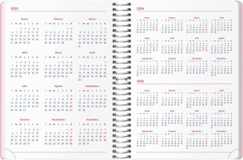 AGENDA ANUAL DOHE 2025 15X21 D/P MEMPHIS ROSA