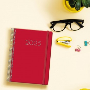 AGENDA ANUAL DOHE 2025 15X21 D/P DENVER ROJO