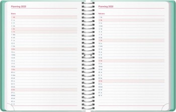 AGENDA ANUAL DOHE 2025 15X21 D/P DENVER VERDE