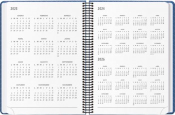 AGENDA ANUAL DOHE 2025 14X20 D/P NEWPORT AZUL