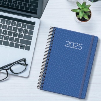 AGENDA ANUAL DOHE 2025 14X20 D/P NEWPORT AZUL