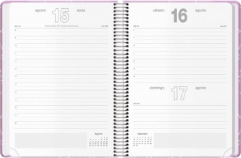 AGENDA ANUAL DOHE 2025 14X20 D/P ARUBA MORADO