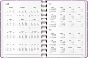 AGENDA ANUAL DOHE 2025 14X20 D/P ARUBA MORADO