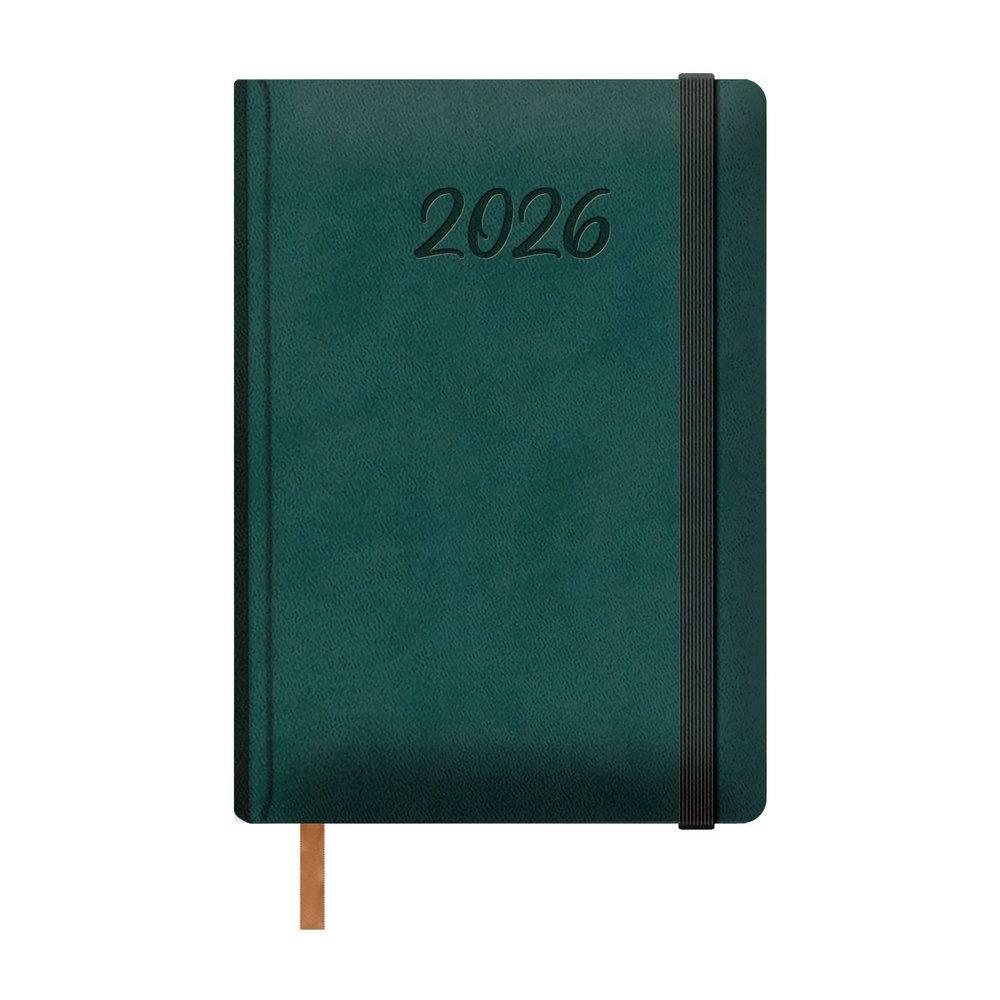 AGENDAS ANUALES 2026 SAMBA VERDE DÍA PÁGINA 15 x 21