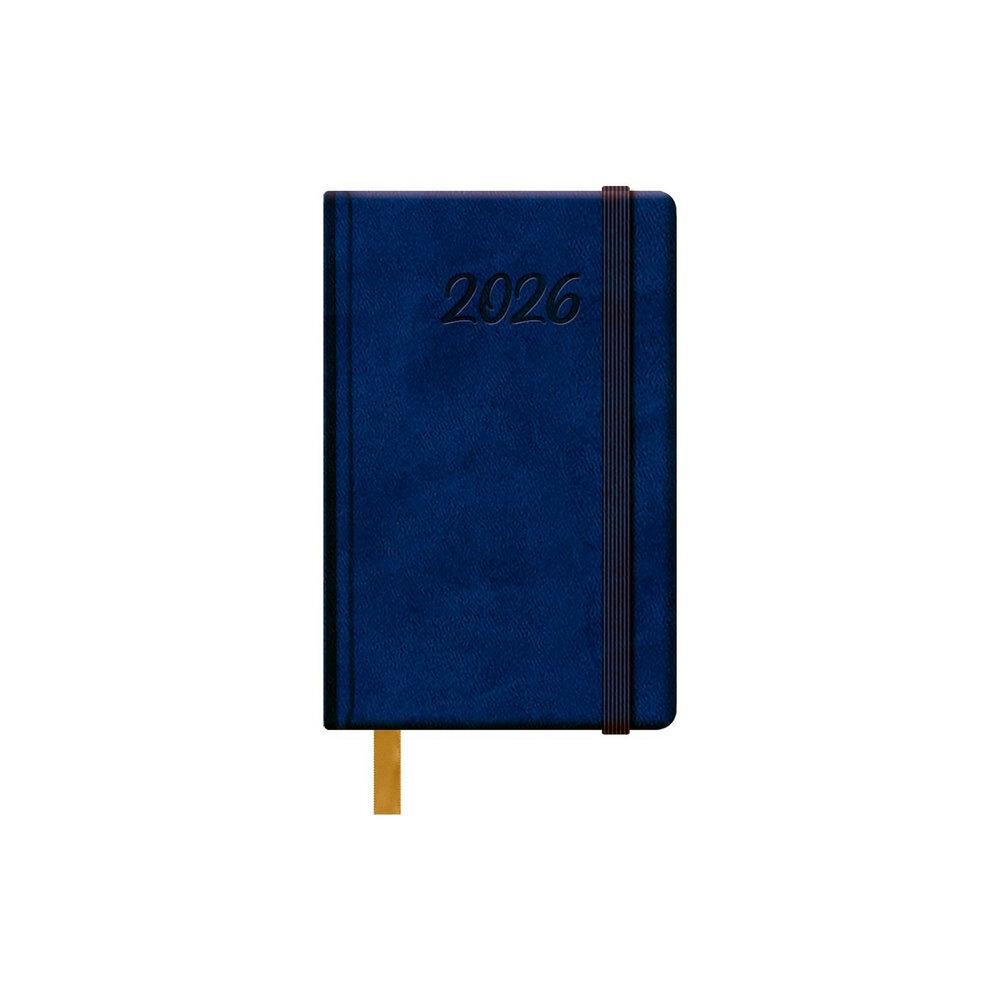 AGENDAS ANUALES 2026 SAMBA AZUL SEMANA VISTA BOLSILLO 8,5 x 13